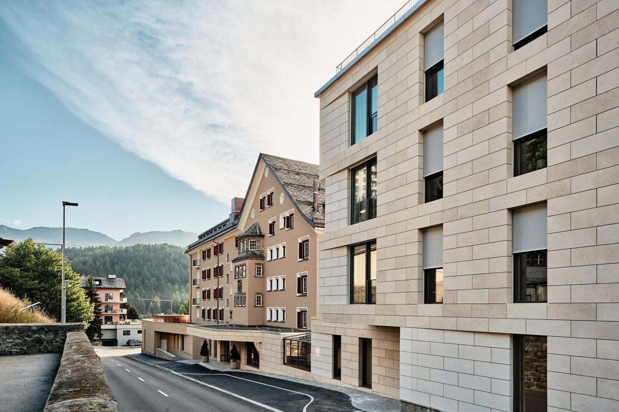 Hotel Grace La Margna St Moritz Esterno foto