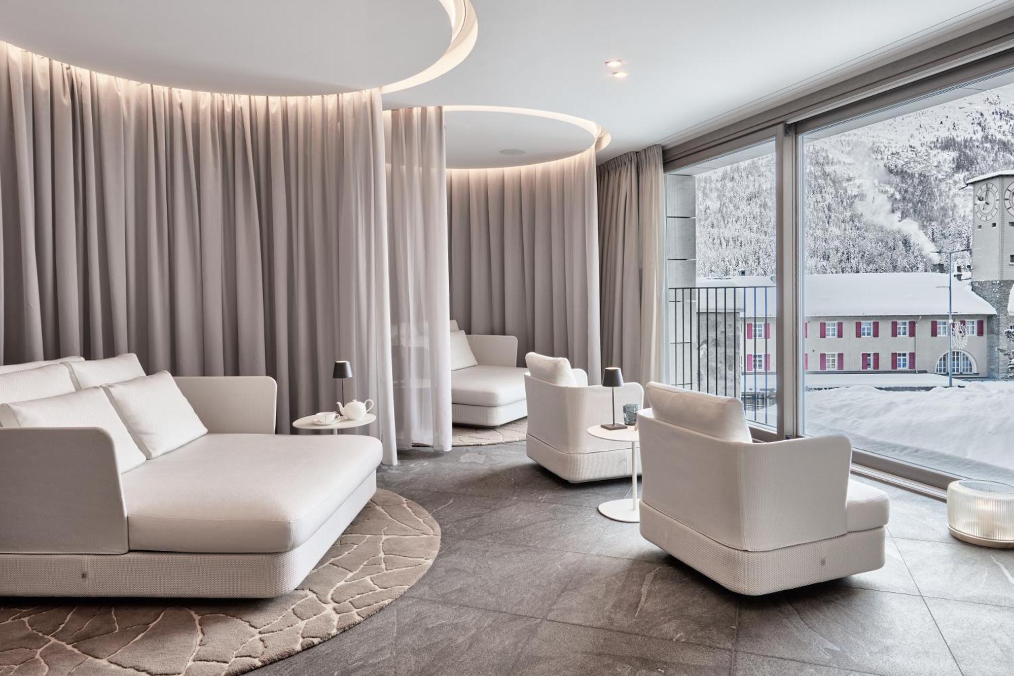 Hotel Grace La Margna St Moritz Esterno foto
