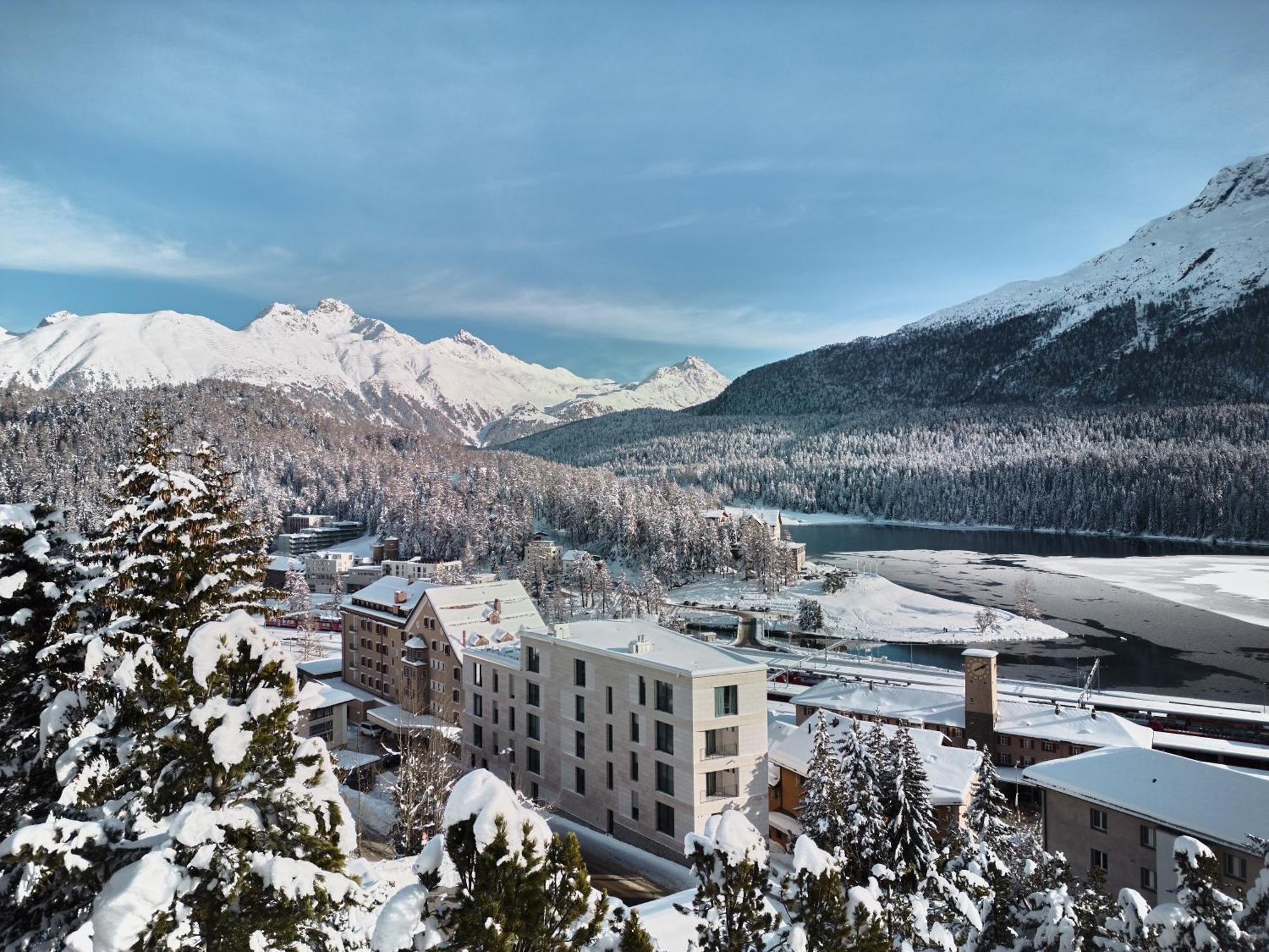 Hotel Grace La Margna St Moritz Esterno foto