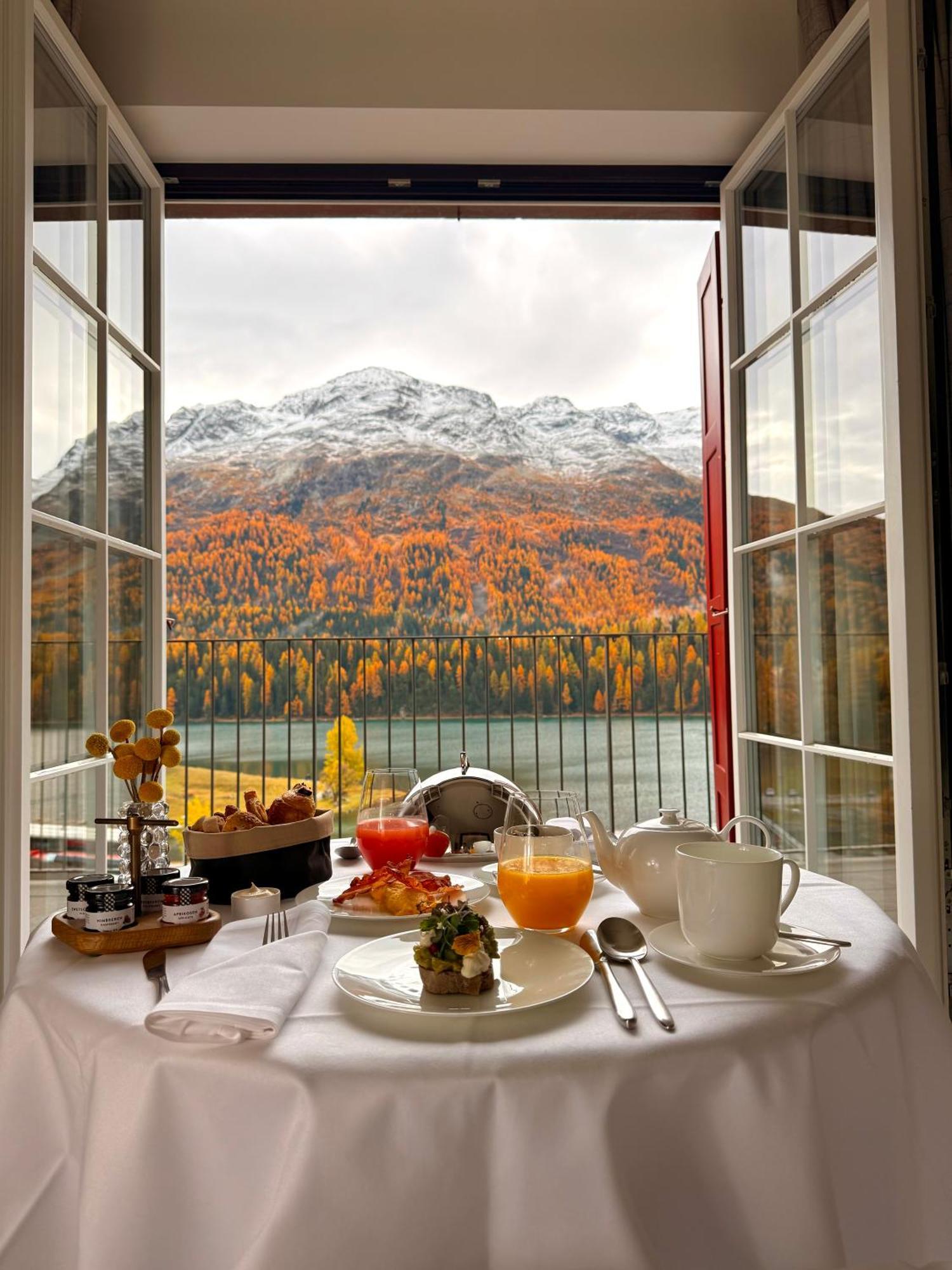 Hotel Grace La Margna St Moritz Esterno foto