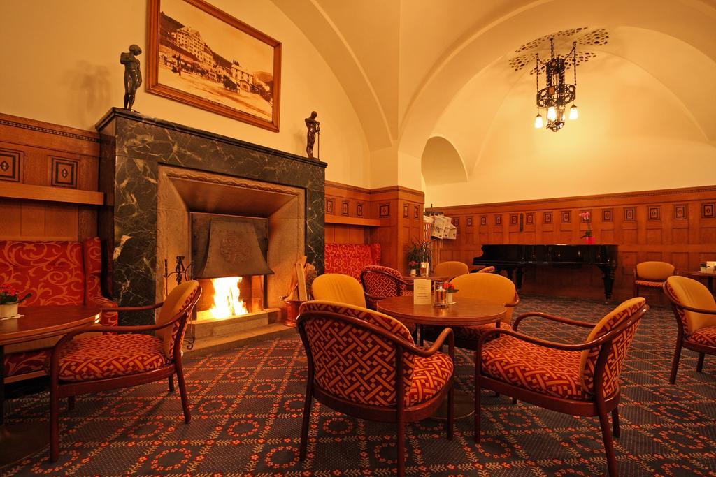 Hotel Grace La Margna St Moritz Ristorante foto